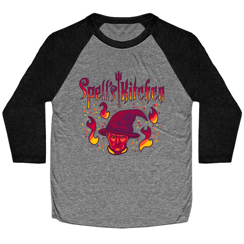 Spells Kitchen Baseball Tee