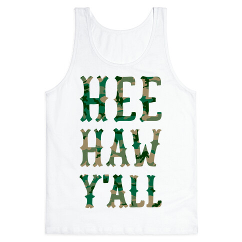 Hee Haw Y'all Tank Top