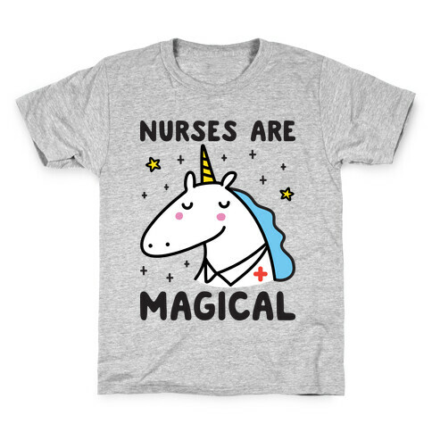 Nurses Are Magical Unicorn Kids T-Shirt