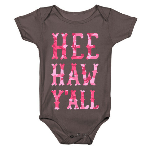 Hee Haw Y'all Baby One-Piece