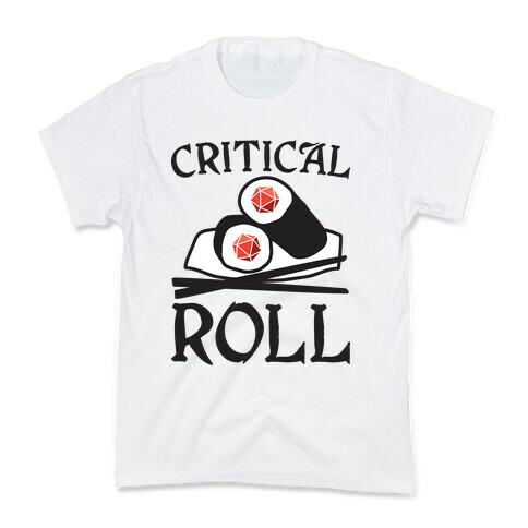 Critical Roll Sushi DnD Kids T-Shirt