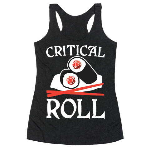 Critical Roll Sushi DnD Racerback Tank Top