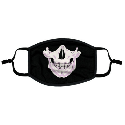 Skull Flat Face Mask