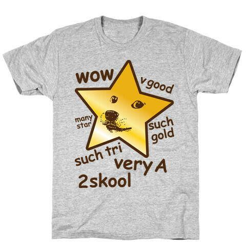 Gold Star Doge T-Shirt
