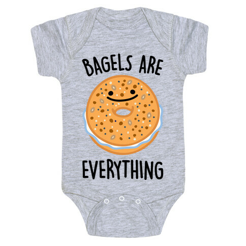 Bagels Are Everything Baby One-Piece