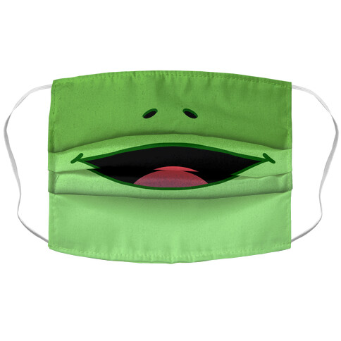 Frog Face Accordion Face Mask