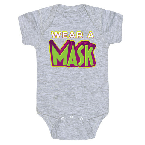 Wear a Mask Baby One-Piece