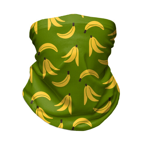 Simple Banana Pattern Neck Gaiter
