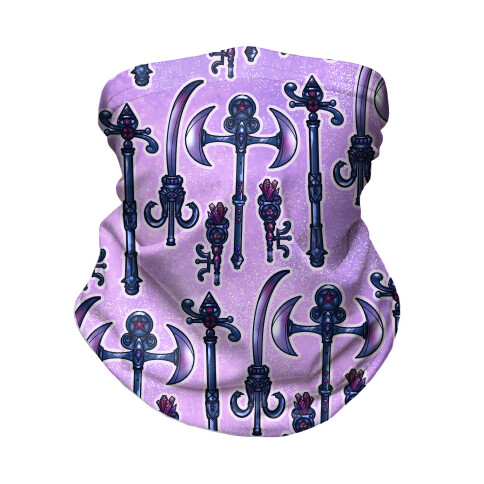 Magical Goth Girl Items Neck Gaiter