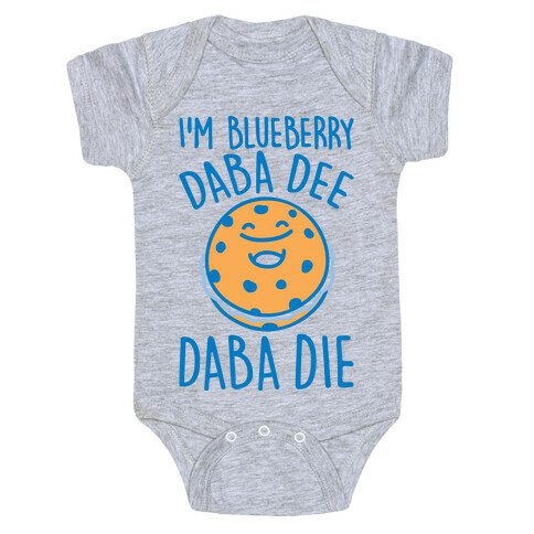 I'm Blueberry Da Ba Dee Parody Baby One-Piece