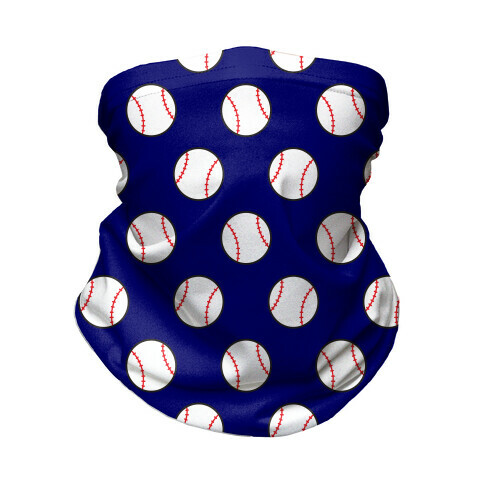 Baseball Pattern Neck Gaiter