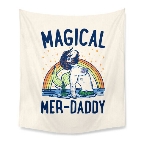 Magical Mer-Daddy Tapestry