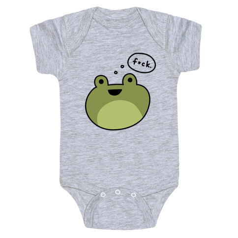 F*ck Frog (Censored) Baby One-Piece