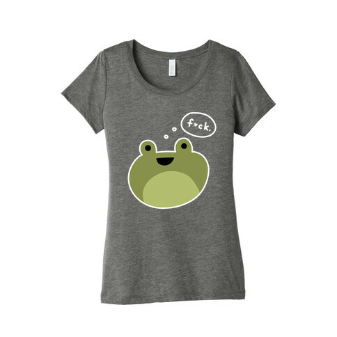 F*ck Frog (Censored) Womens T-Shirt