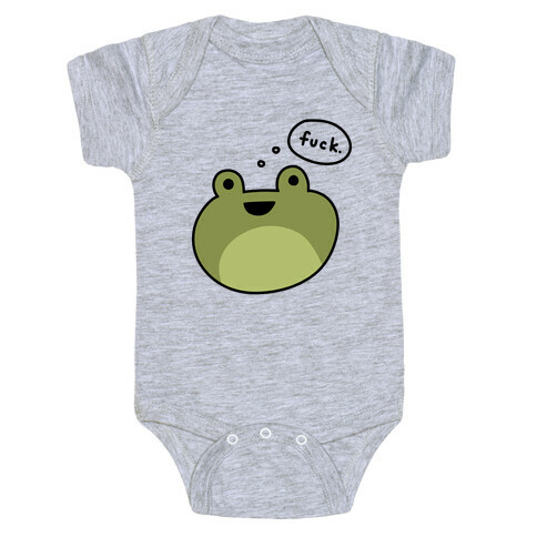 F*** Frog (Uncensored) Baby One-Piece