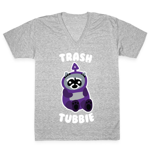 Trashtubbie V-Neck Tee Shirt