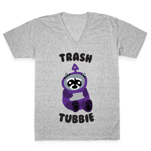 Trashtubbie V-Neck Tee Shirt
