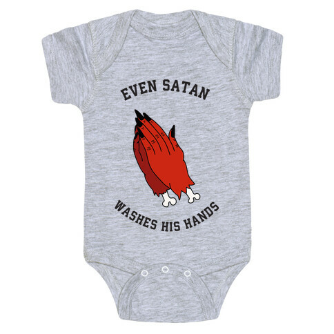 Sanitary Satan Baby One-Piece