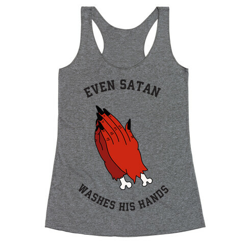 Sanitary Satan Racerback Tank Top