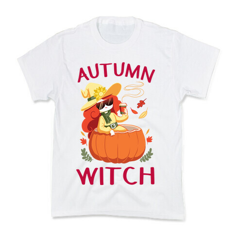 Autumn witch Kids T-Shirt