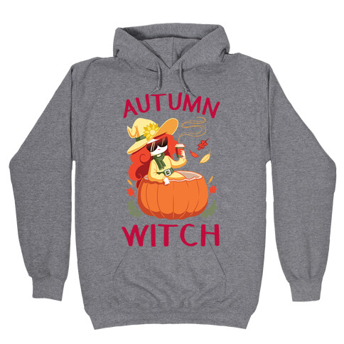 Autumn witch Hooded Sweatshirt