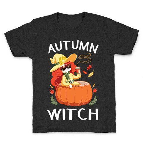 Autumn witch Kids T-Shirt