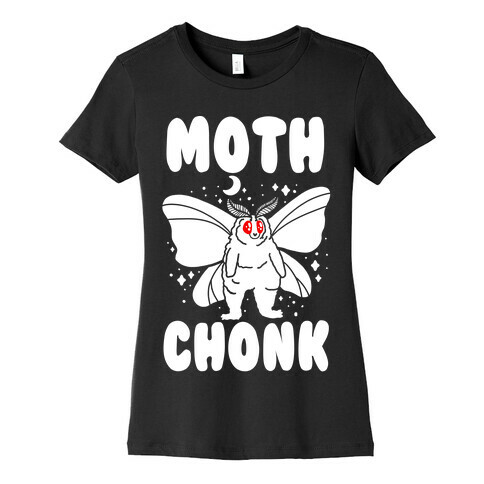 Moth Chonk Womens T-Shirt