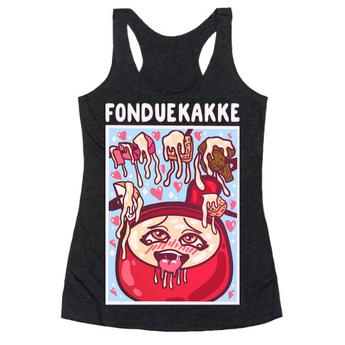 Fonduekakke Racerback Tank Top