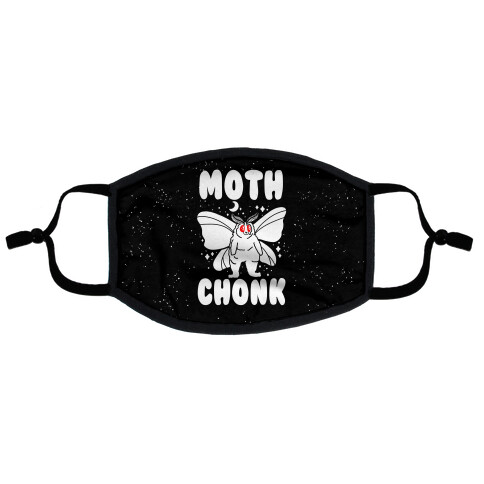 Moth Chonk Flat Face Mask