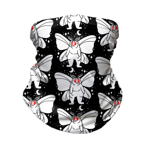 Moth Chonk Pattern Neck Gaiter