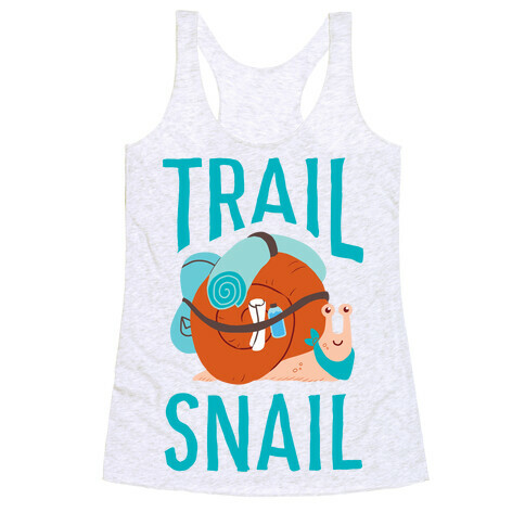 Trail Snail Racerback Tank Top