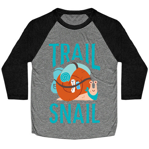 Trail Snail Baseball Tee