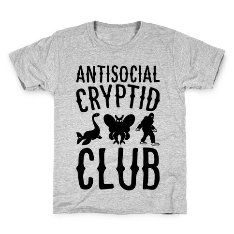 Antisocial Cryptid Club Kids T-Shirt