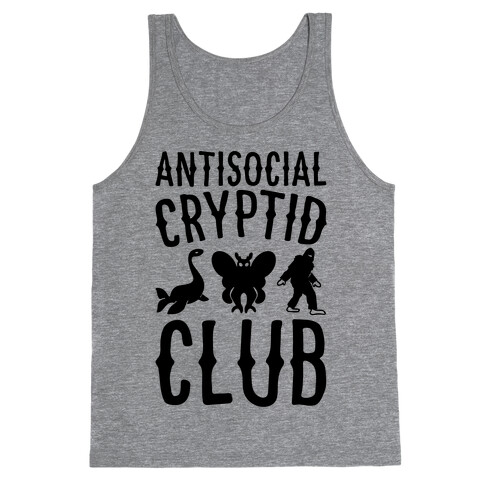 Antisocial Cryptid Club Tank Top