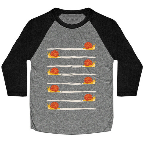 snail trail pattern Baseball Tee