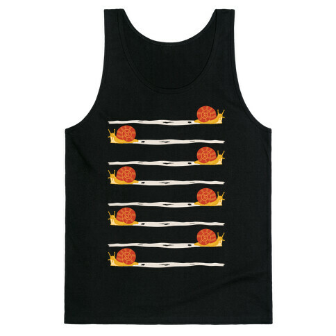 snail trail pattern Tank Top