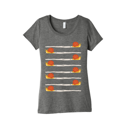 snail trail pattern Womens T-Shirt