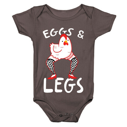 Eggs & Legs Baby One-Piece