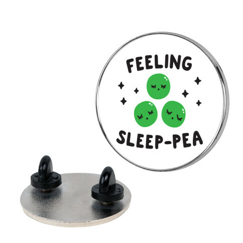 Feeling Sleep-pea Pin