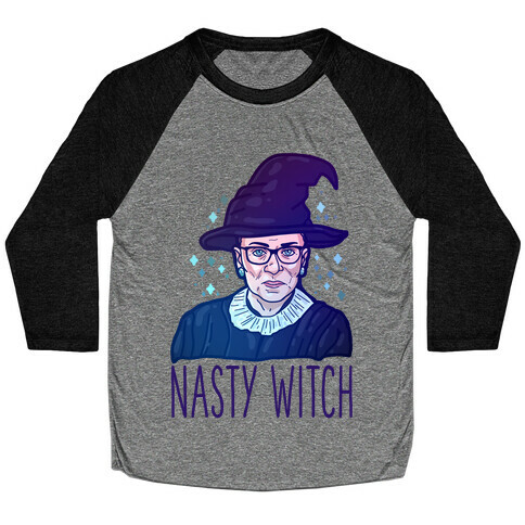 RBG Nasty Witch Baseball Tee