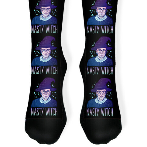 RBG Nasty Witch Sock