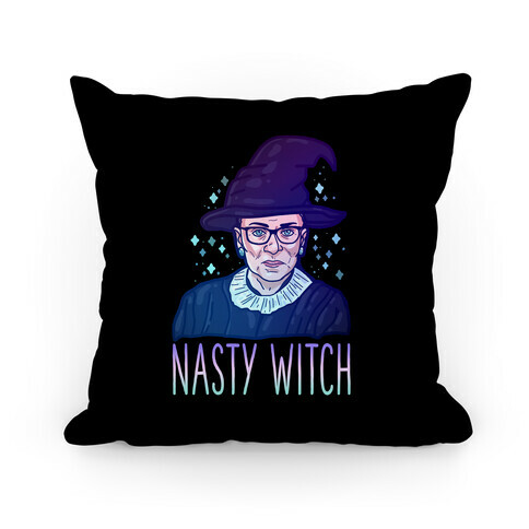 RBG Nasty Witch Pillow