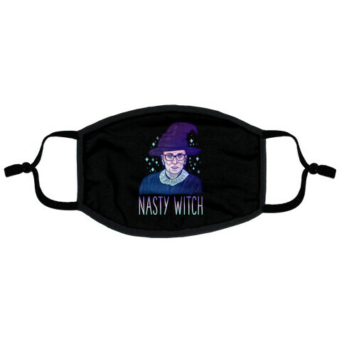 RBG Nasty Witch Flat Face Mask