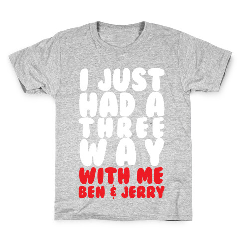 Three Way With Ben & Jerry Kids T-Shirt