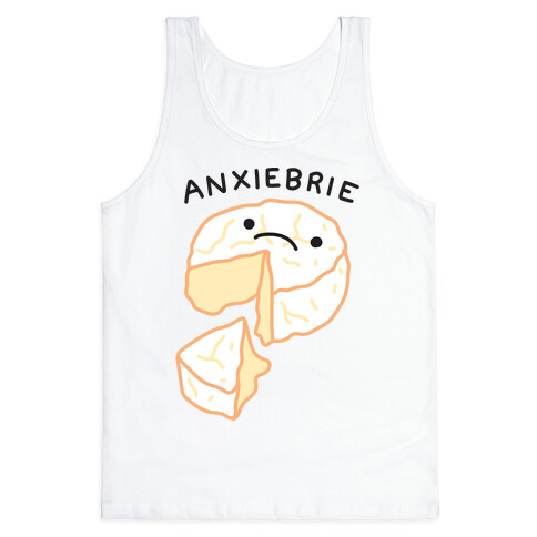 Anxie-brie Anxious Cheese Tank Top