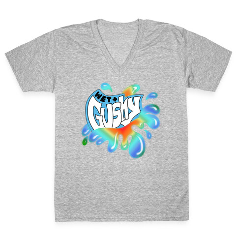 Wet & Gushy V-Neck Tee Shirt