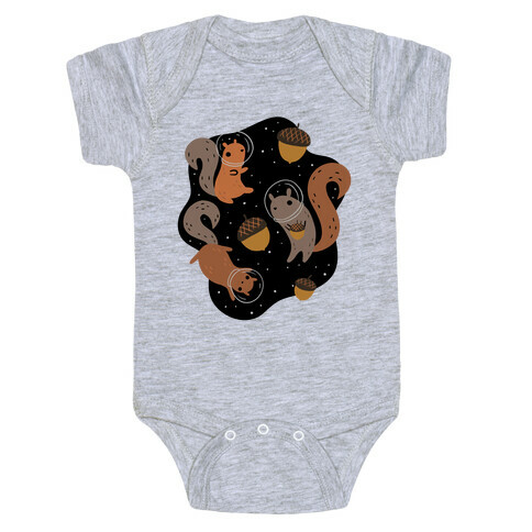 Squirrels In Space Baby One-Piece