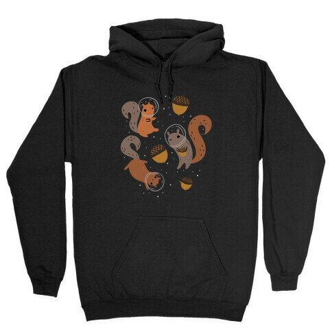 Squirrels In Space Hooded Sweatshirt