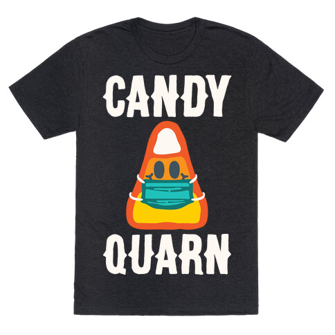 Candy Quarn White Print T-Shirt