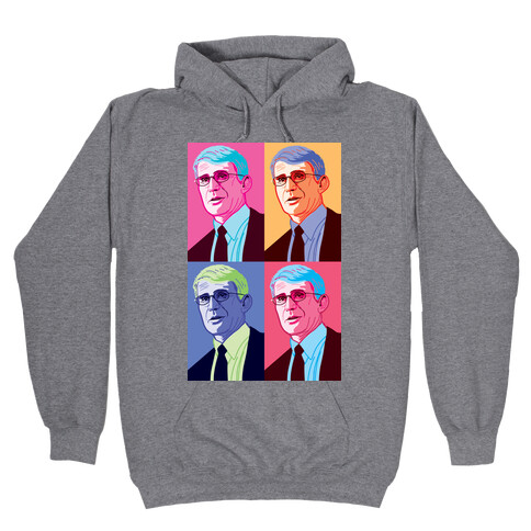 Anthony Fauci Pop Art Hooded Sweatshirt